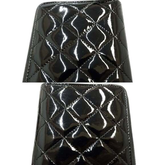 CHANEL Black Leather Wallet